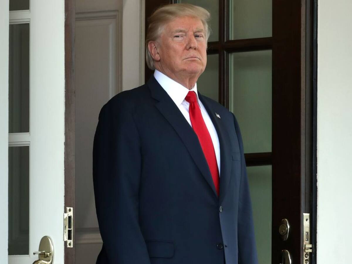 Trump pide orar por el éxito de la administración Biden