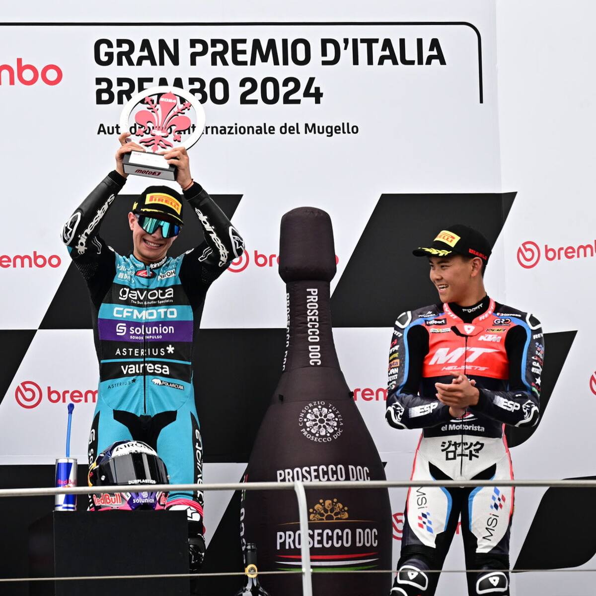 ¡Lo de siempre! David Alonso logró su quinta victoria en la temporada en Moto 3