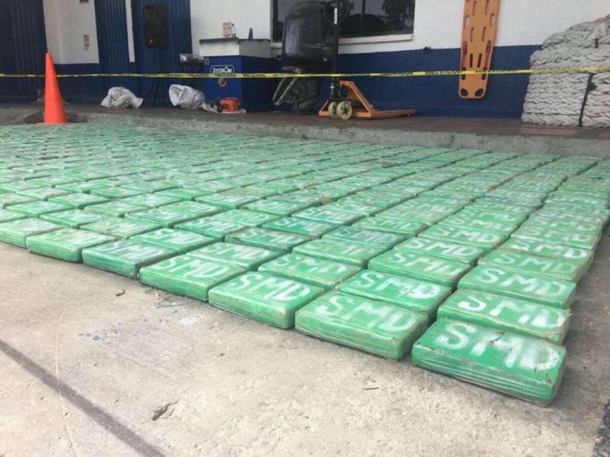Golpe a los ‘narcos’: decomisan 3 toneladas de cocaína en Santa Marta
