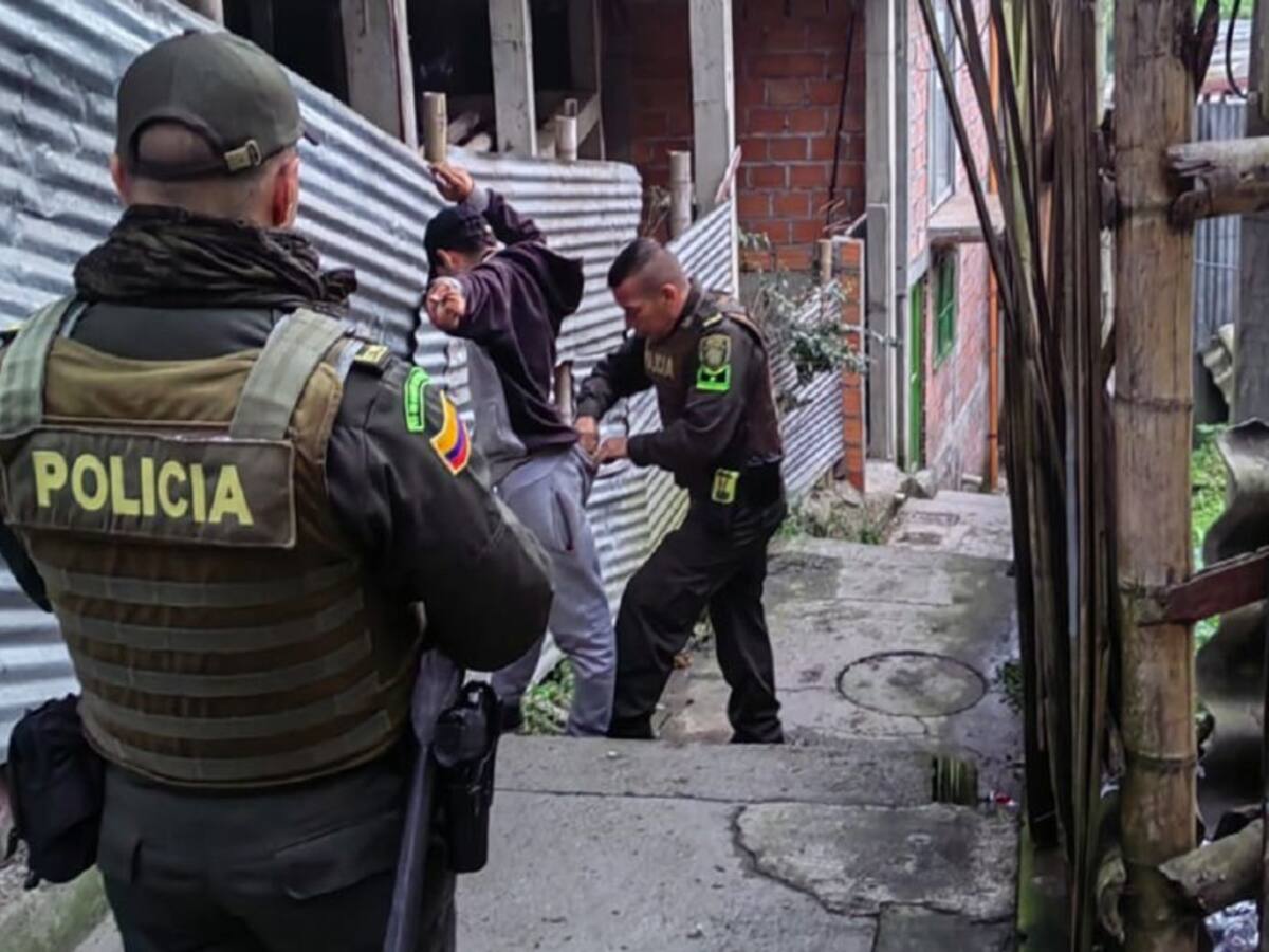 Siete detenidos en Manizales y Villamaría este fin de semana