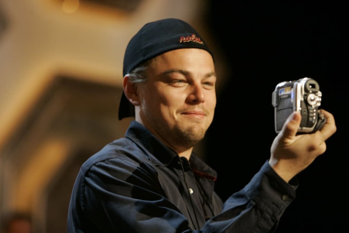 Leo durante los Premios Óscar del 2007. 