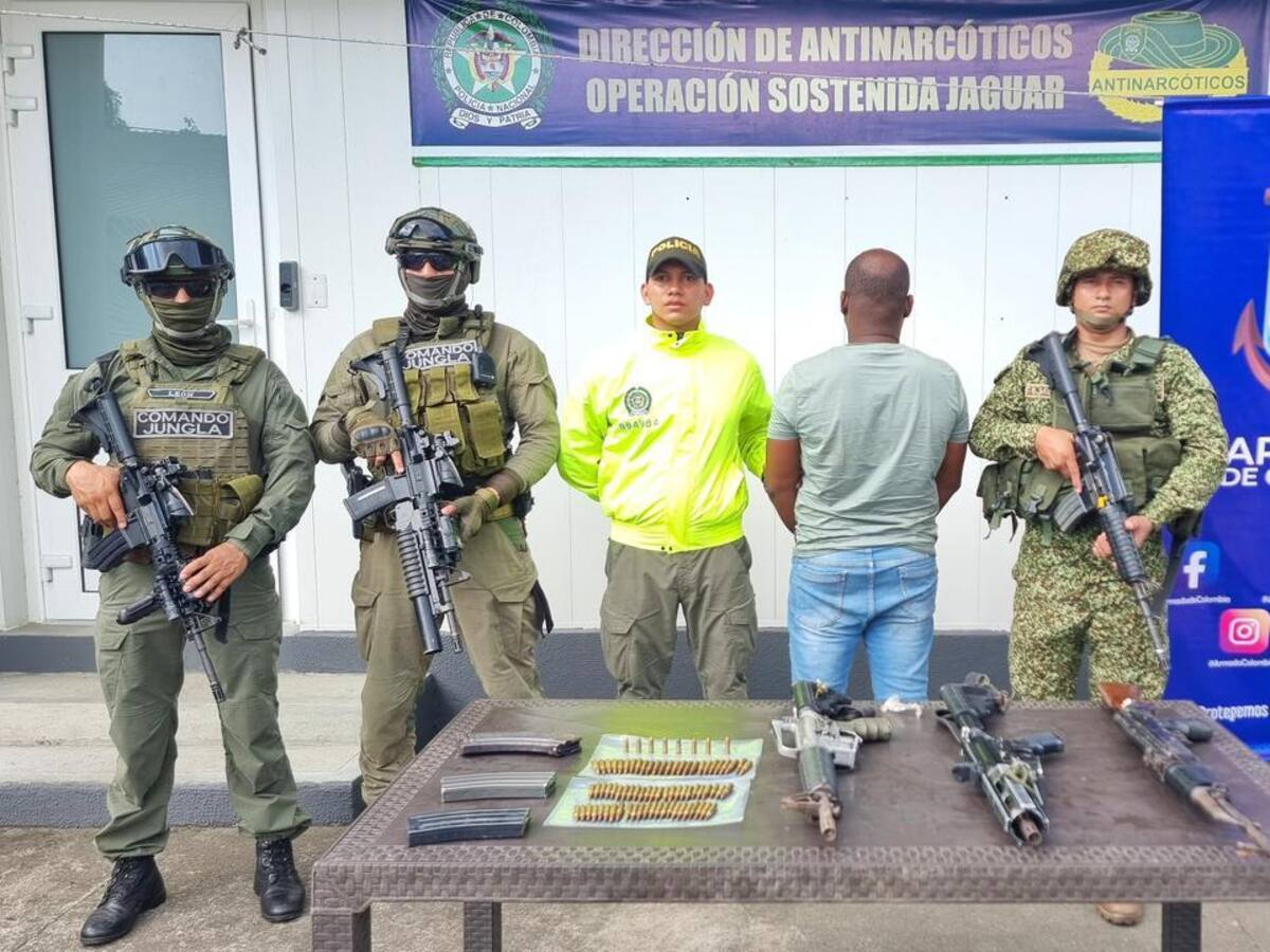 Capturado en Nariño alias ‘Caballero’