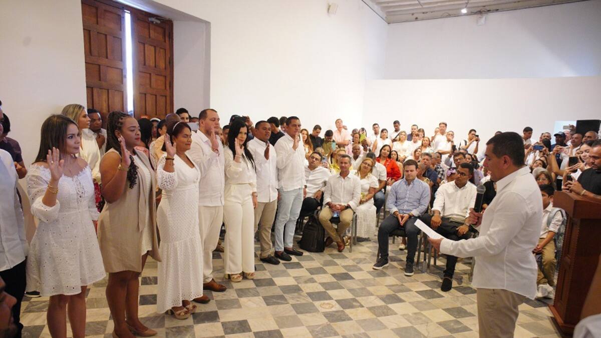 Ediles de las Juntas Administradoras Locales de Cartagena tomaron posesión