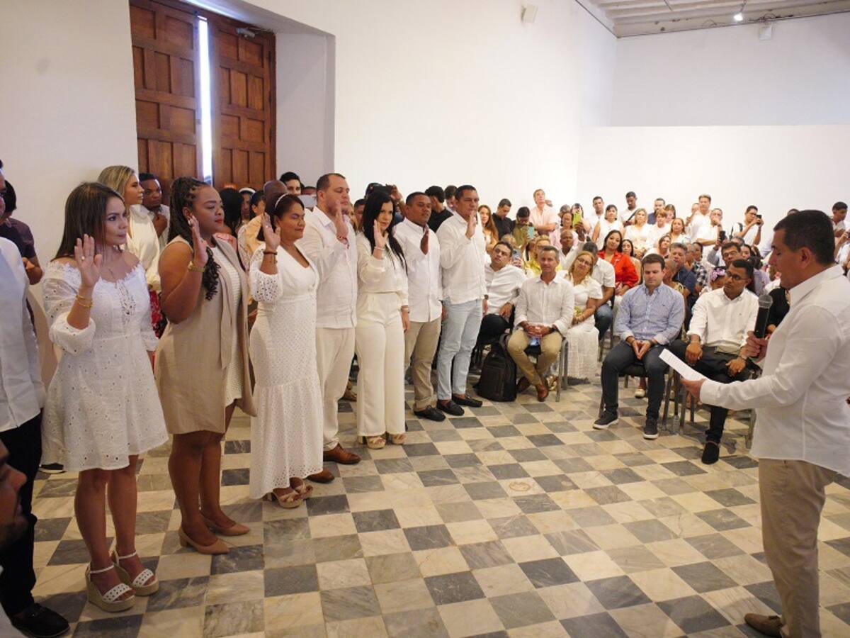 Ediles de las Juntas Administradoras Locales de Cartagena tomaron posesión