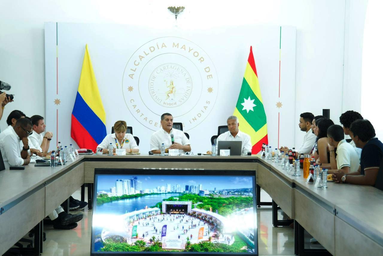 Alcalde Dumek Turbay respalda Primer Encuentro Interuniversitario de Cultura, Investigación y Emprendimiento