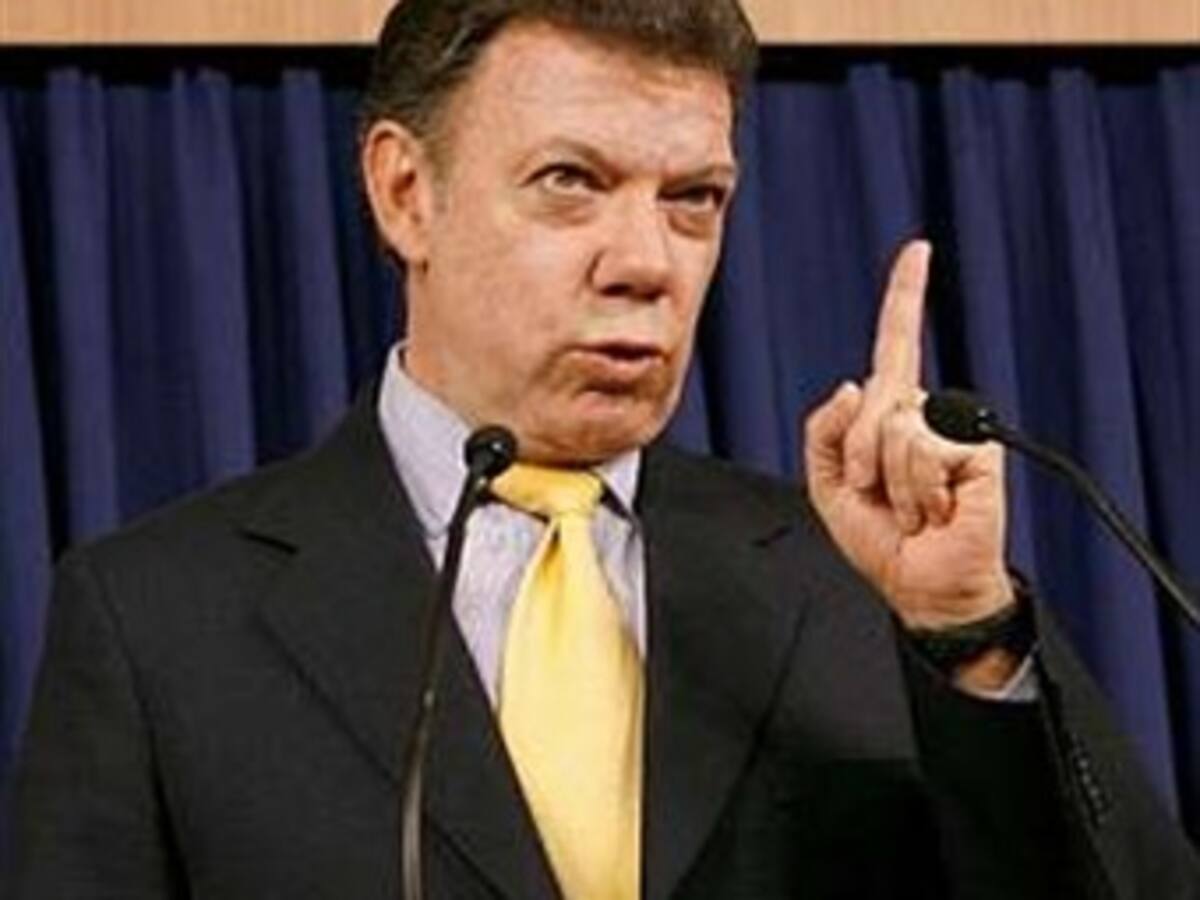 Presidente Santos agradeció a los congresistas que terminaron archivando Reforma a la Justicia