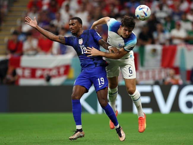 Inglaterra frente a Estados Unidos en Qatar 2022. (Photo by Eddie Keogh - The FA/The FA via Getty Images)
