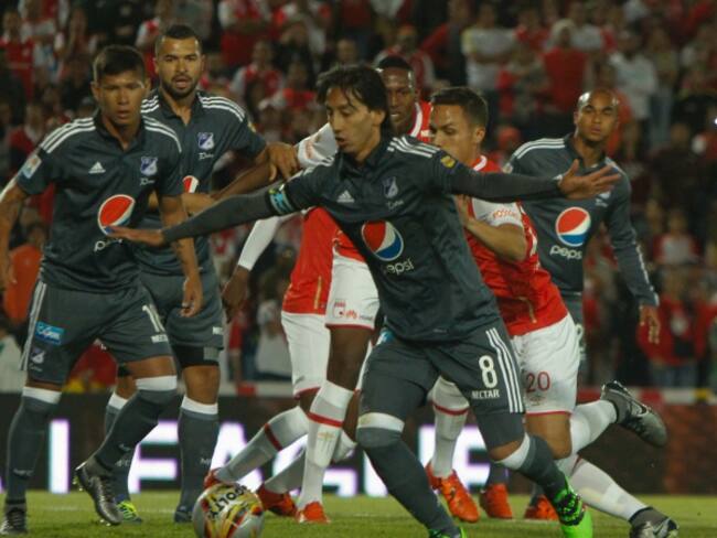 Santa Fe y Millonarios igualaron 0-0 en el primer clásico del 2016