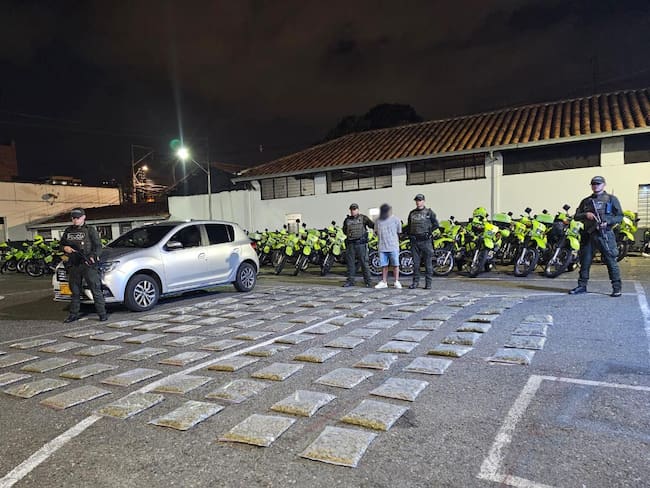 Aumentan en un 37 % las incautaciones de droga en Medellín durante 2025