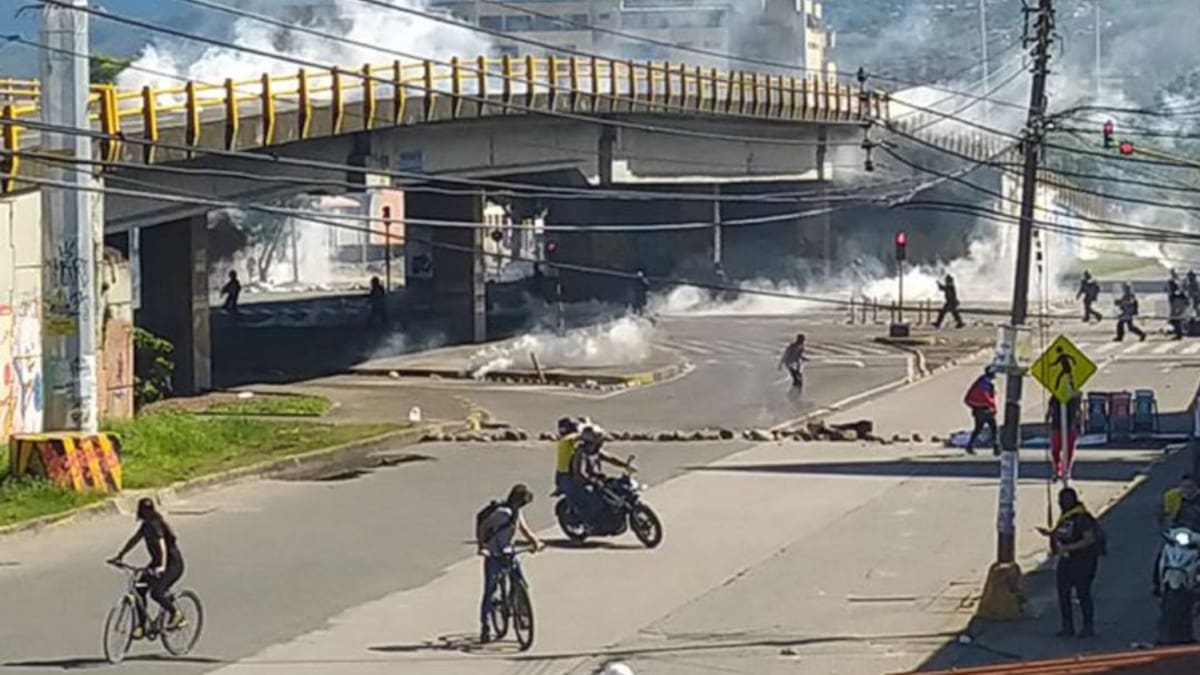 Varios heridos dejan enfrentamientos en el sector de la Luna, sur de Cali