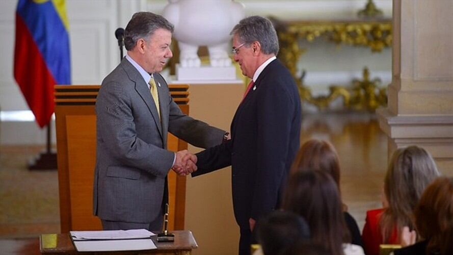 Santos nombró a Germán Cardona como ministro encargado de Vivienda. Foto: Colprensa