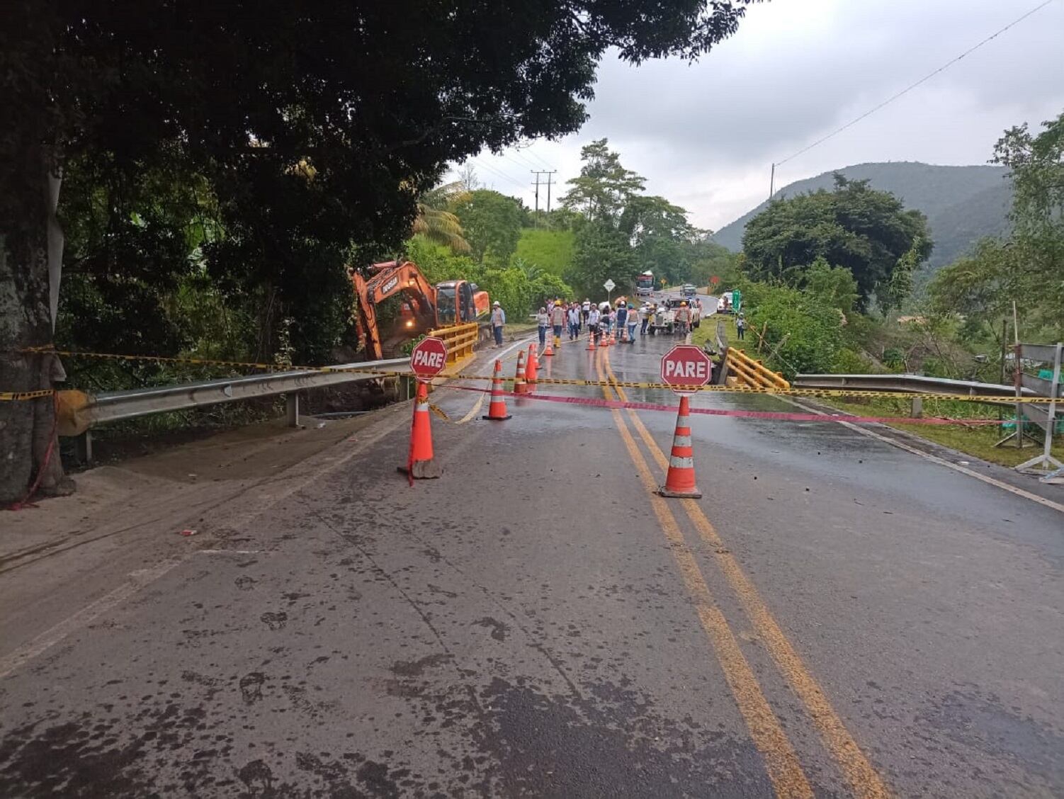 Cierre vía Cúcuta a Pamplona