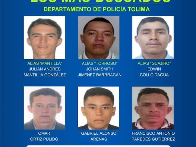 La Policía del Tolima avanza con la búsqueda