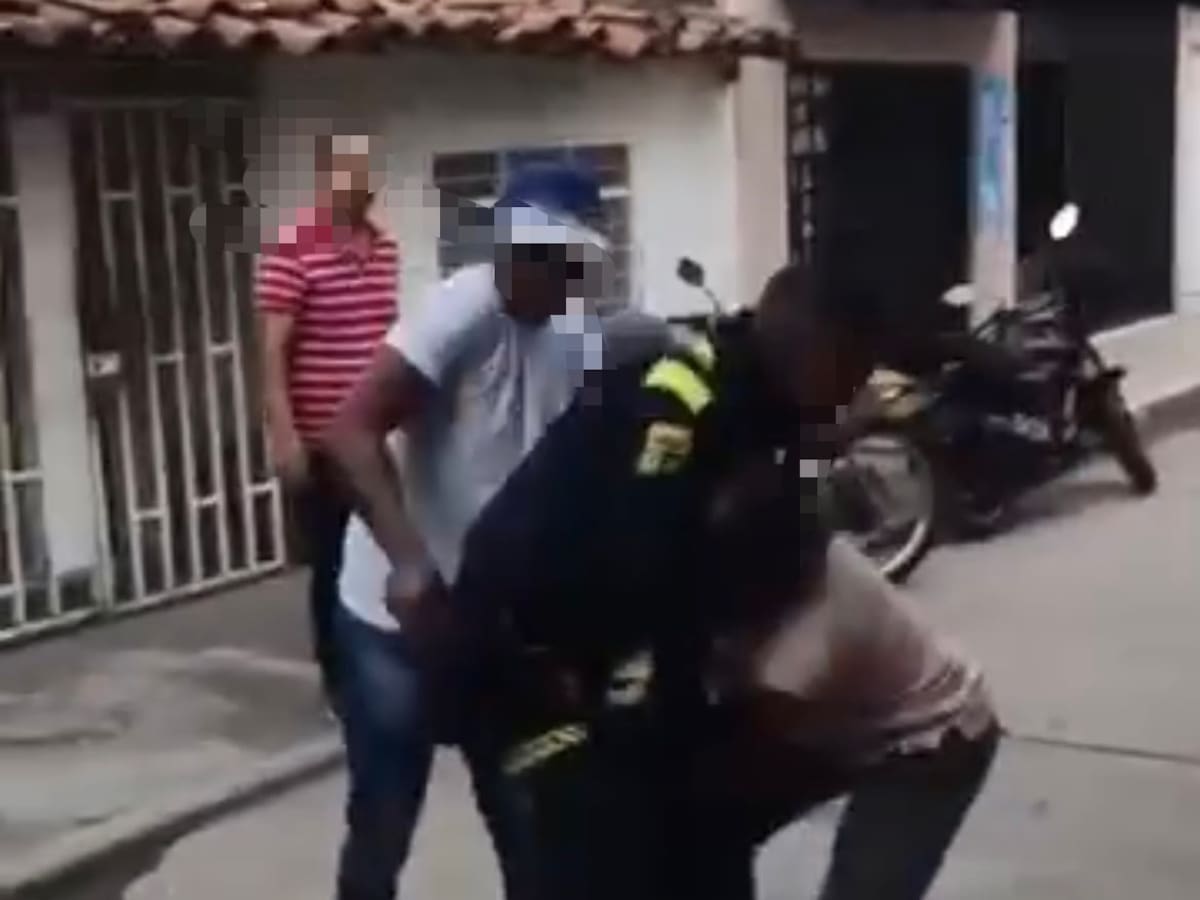 Riña terminó en enfrentamiento con la Policía y dejó dos capturados en el oriente de Cali