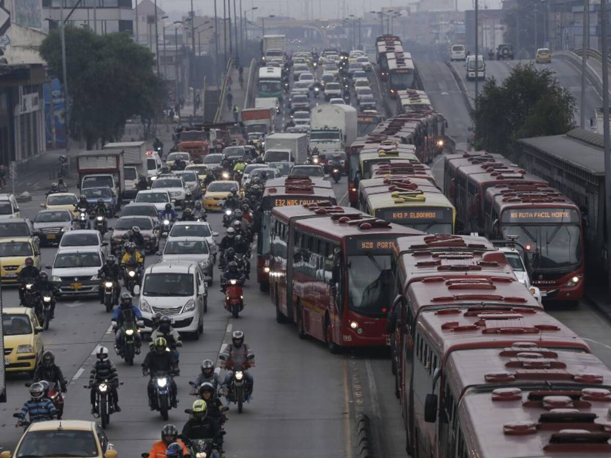 Protestas HOY en Bogotá: Se registran movilizaciones en el centro de la ciudad