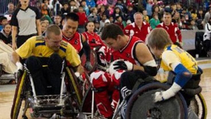 Inicia en Bogotá el Panamericano de Rugby en silla de ruedas
