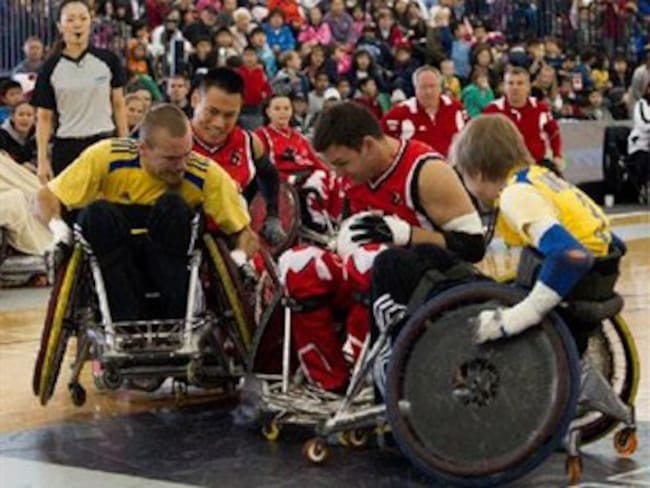 Inicia en Bogotá el Panamericano de Rugby en silla de ruedas