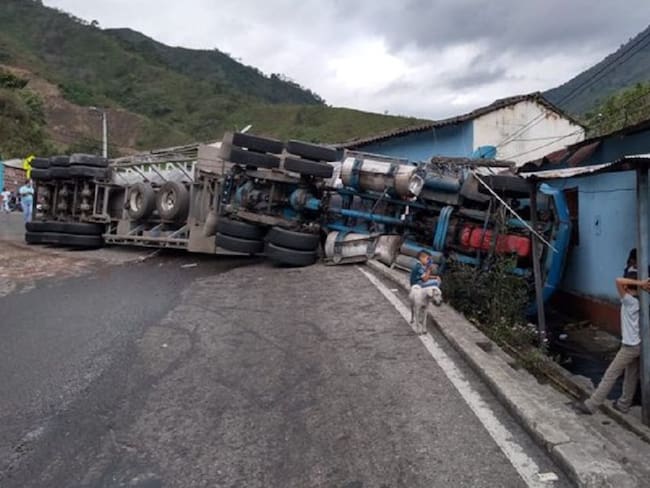 Accidente vía Cúcuta- Ocaña 
