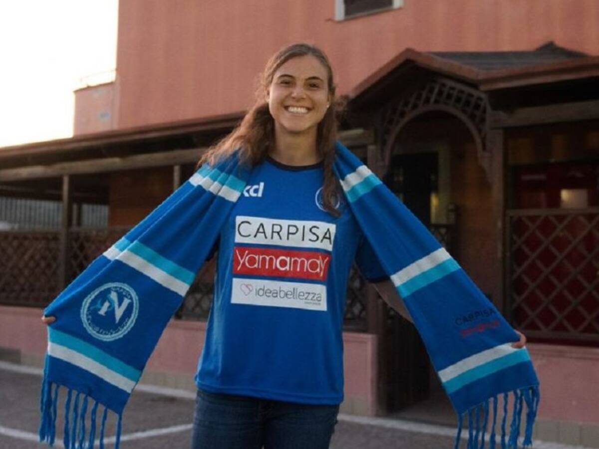 El arco del Napoli femenino también será protegido por una colombiana