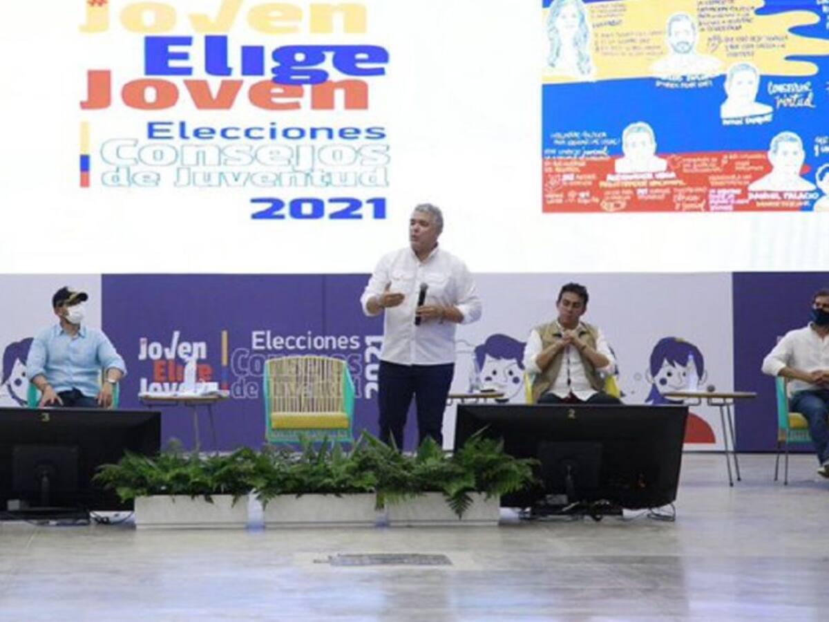 Duque lanza los comicios para los Consejos Municipales de Juventud