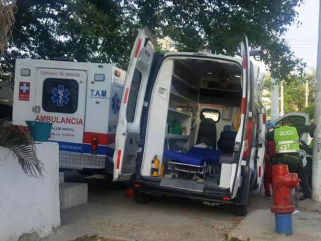 Denuncian mal protocolo para lavar ambulancias en un barrio de Cartagena
