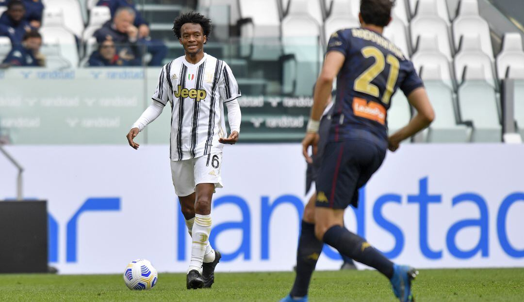 Asistencia de Cuadrado en la victoria de la Juventus ante Genoa