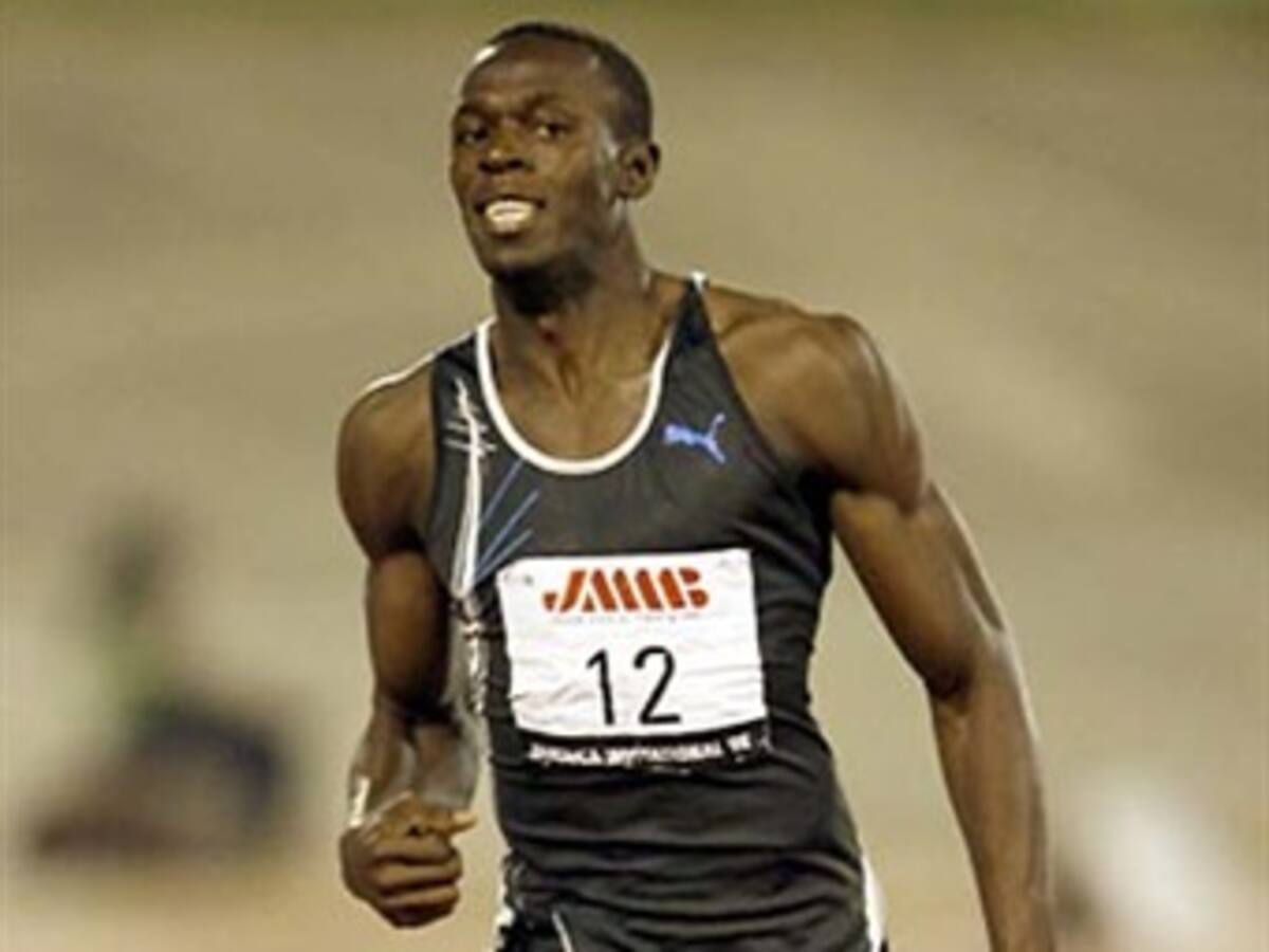 Usain Bolt no bajará el récord mundial en los Olímpicos, dice su entrenador