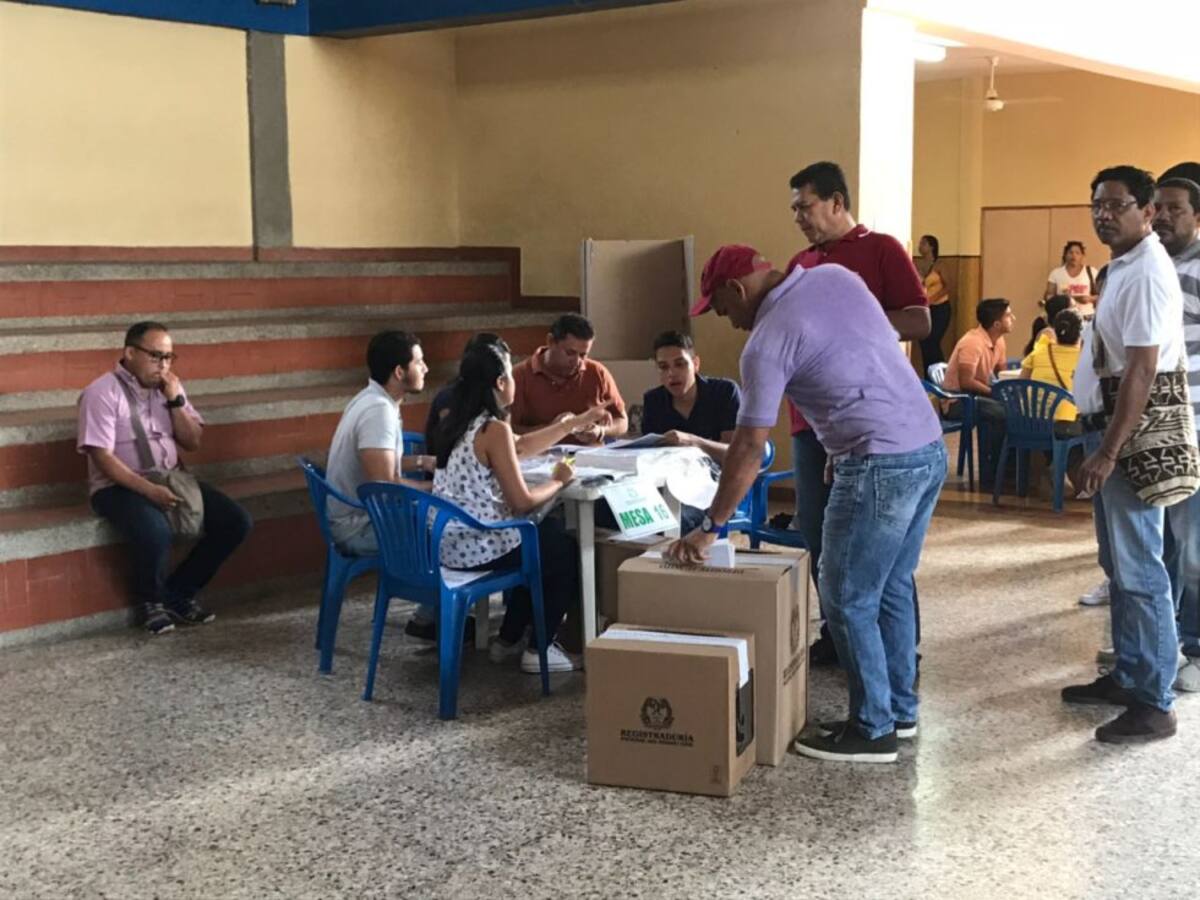 27 grados centigrados es la temperatura que acompaña las elecciones a Congreso en Santa Marta.