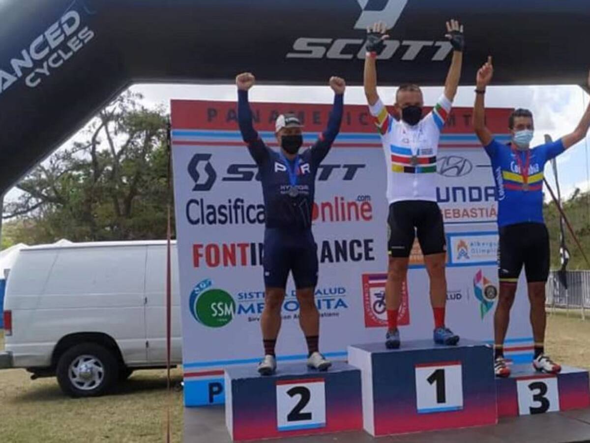 Ciclista tocancipeño logra un podio en Panamericano de MTB en Puerto Rico