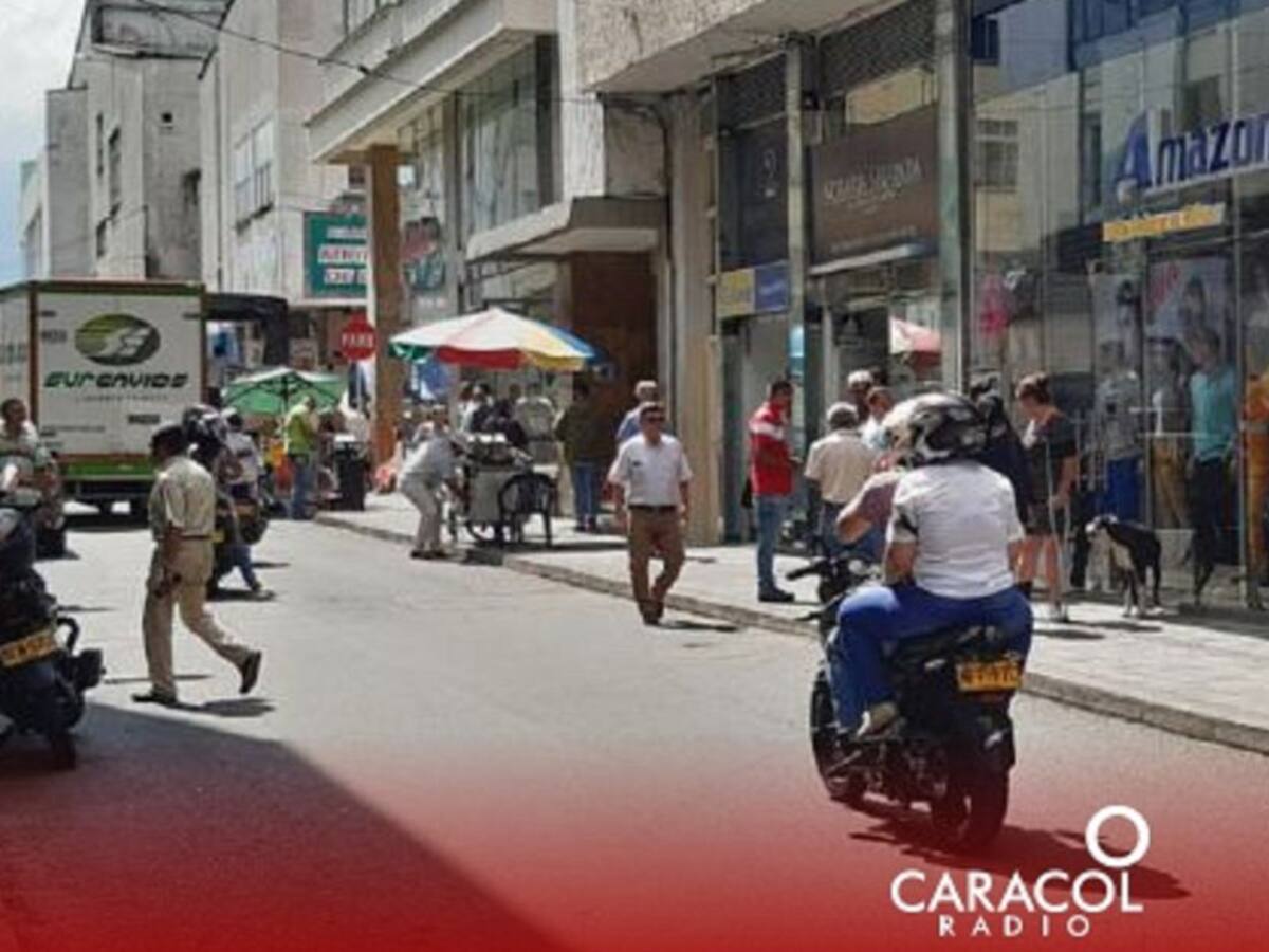 Restricción de parrillero hombre en centro de Armenia por cuatro meses más