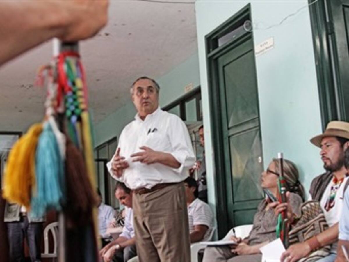 Gobierno retoma reuniones con comunidades indígenas del Cauca