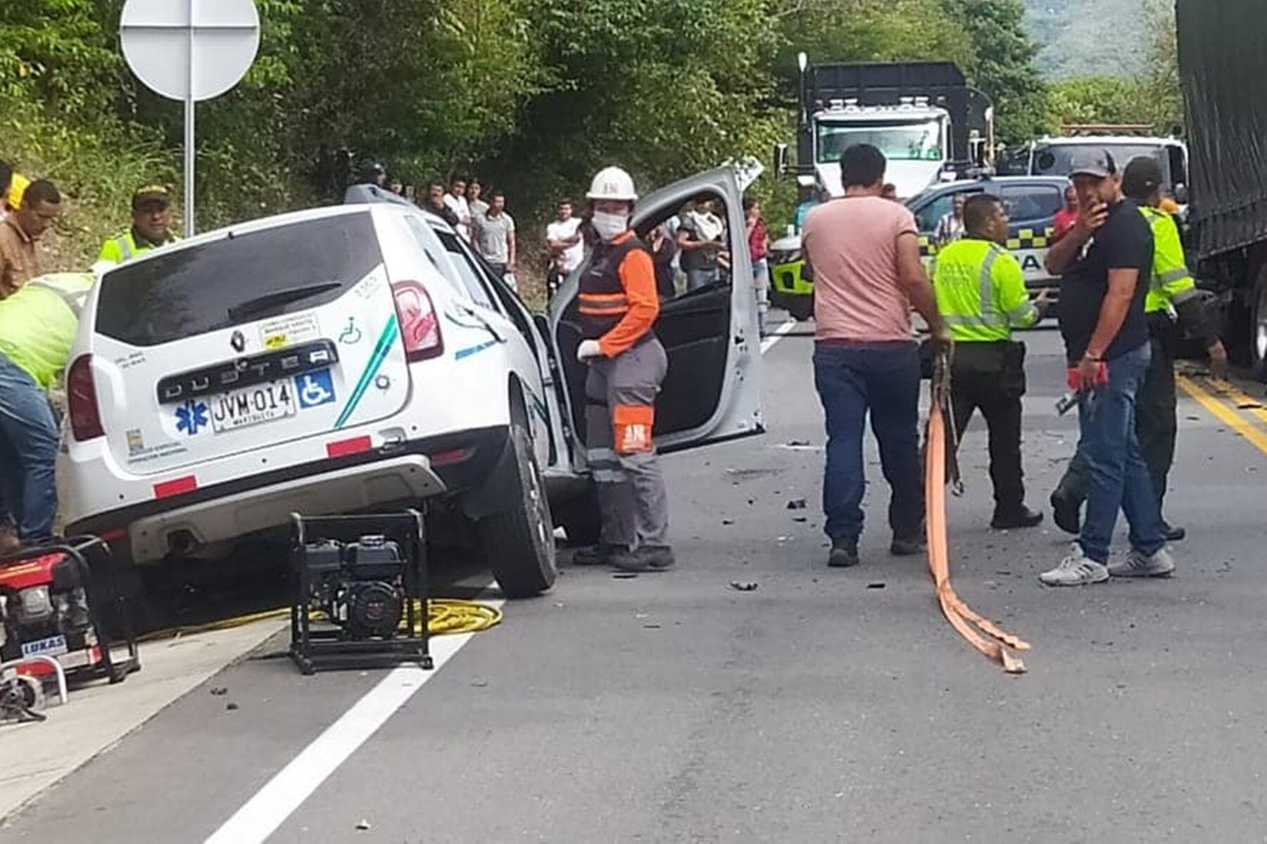 Accidente en la vía Lérida - Venadillo