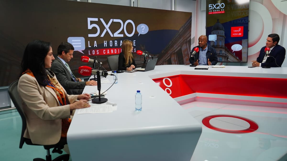 María Fernanda Cabal, Luis Gilberto Murillo, Mauricio Gómez y Juan Carlos Cárdenas hablan de educación