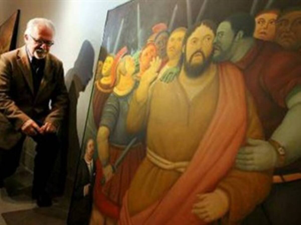 El viacrucis de Fernando Botero estará en Panamá
