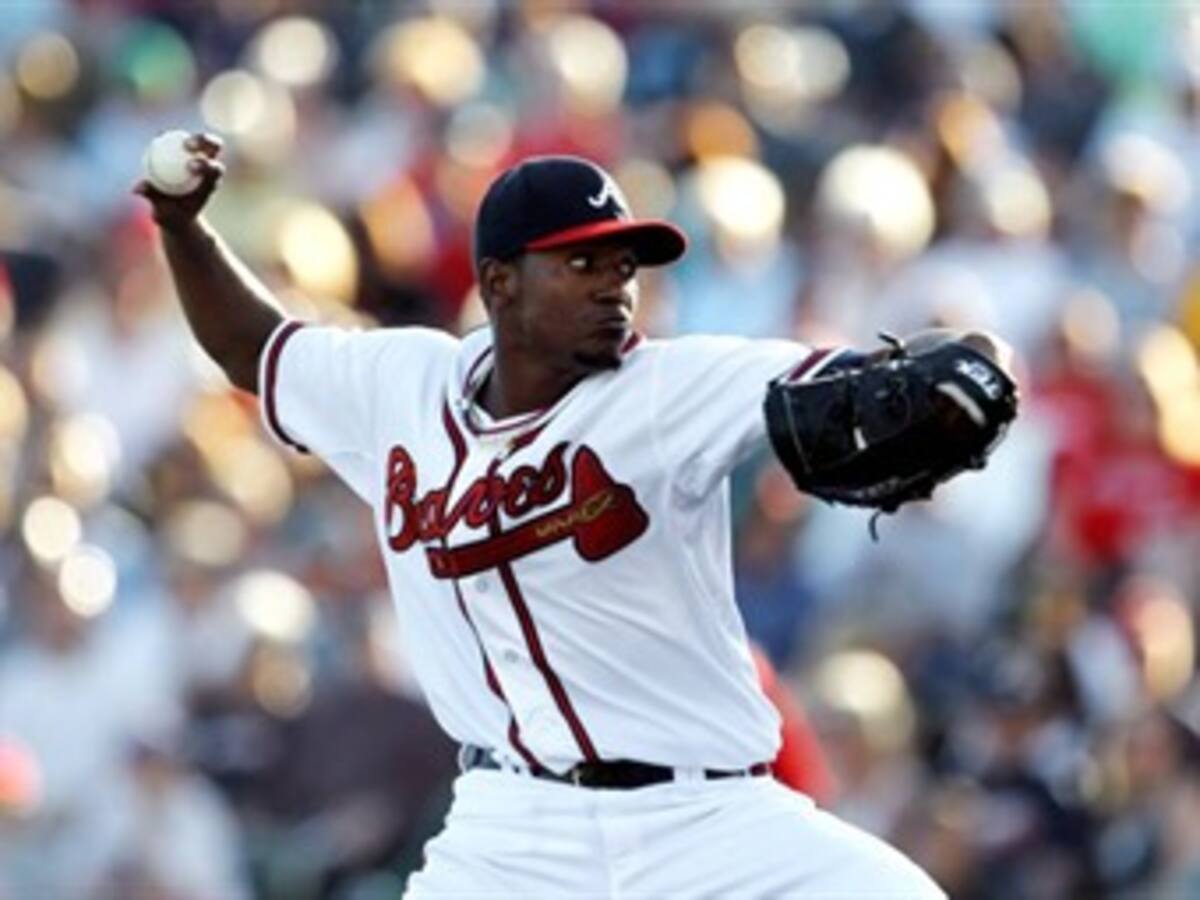 El lanzador colombiano, Julio Teherán, ganó su tercer juego con los Bravos de Atlanta