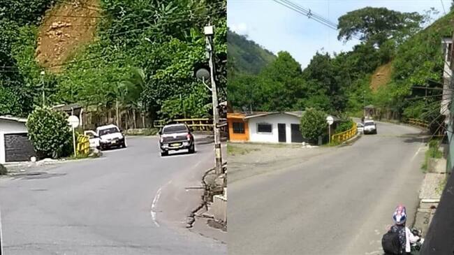 Dos policías muertos y otro herido dejó el ataque a una patrulla de la Policía. Foto: Cortesía: Guardianes Antioquia