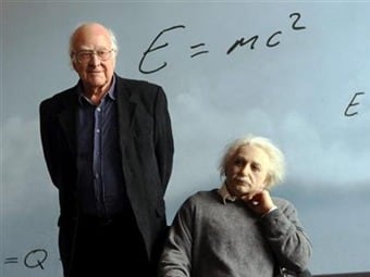 Físico británico Peter Higgs. Foto: Difusión.