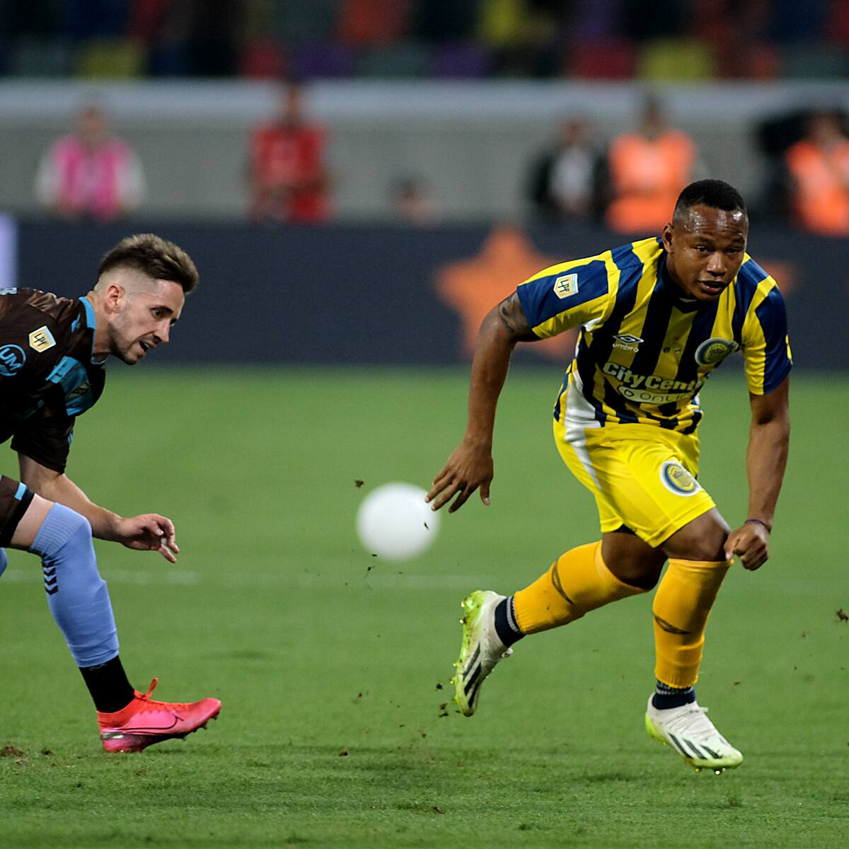 Jaminton Campaz es campeón del fútbol argentino con Rosario Central