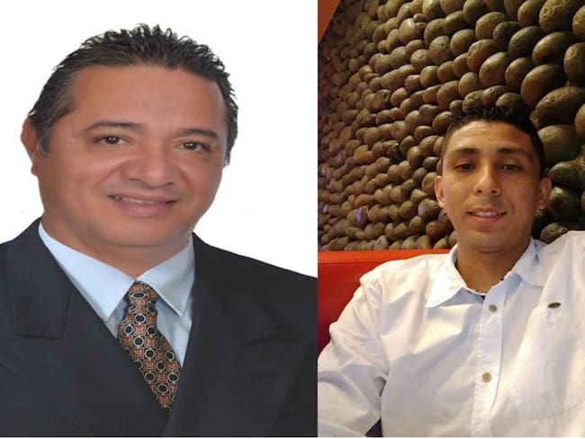 William Tafur Hernández y Juan David Ospina Salcedo  los dos concejales capturados