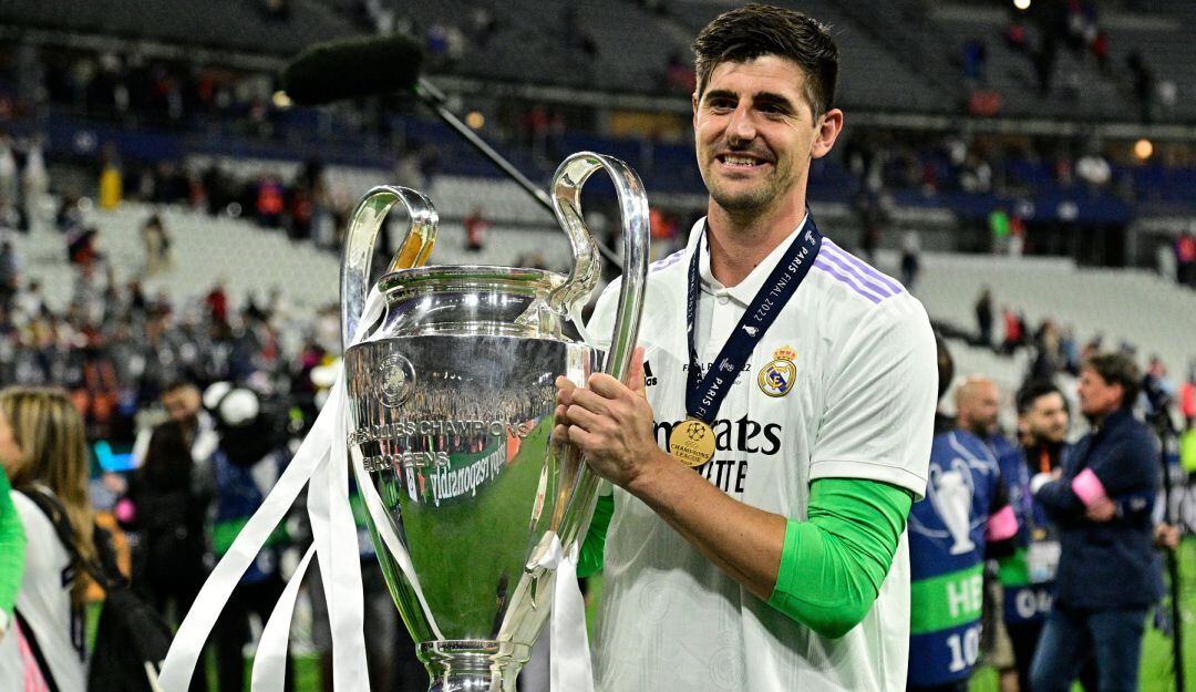 Thibaut Courtois, arquero del Real Madrid, figura de la final de la Champions League