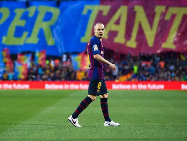 Las mejores imágenes de la despedida de Andrés Iniesta del Barcelona
