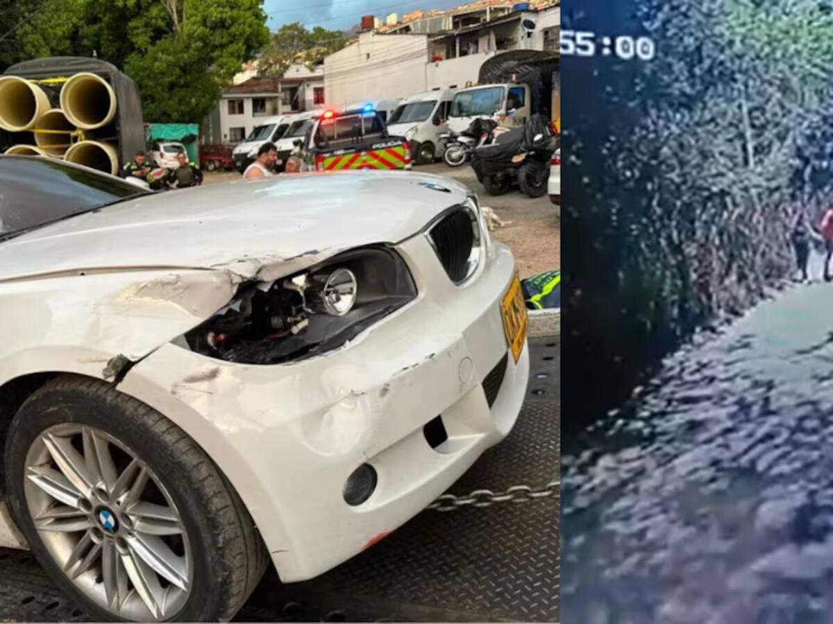 Cárcel para conductor que atropelló intencionalmente a 5 jóvenes en Girón