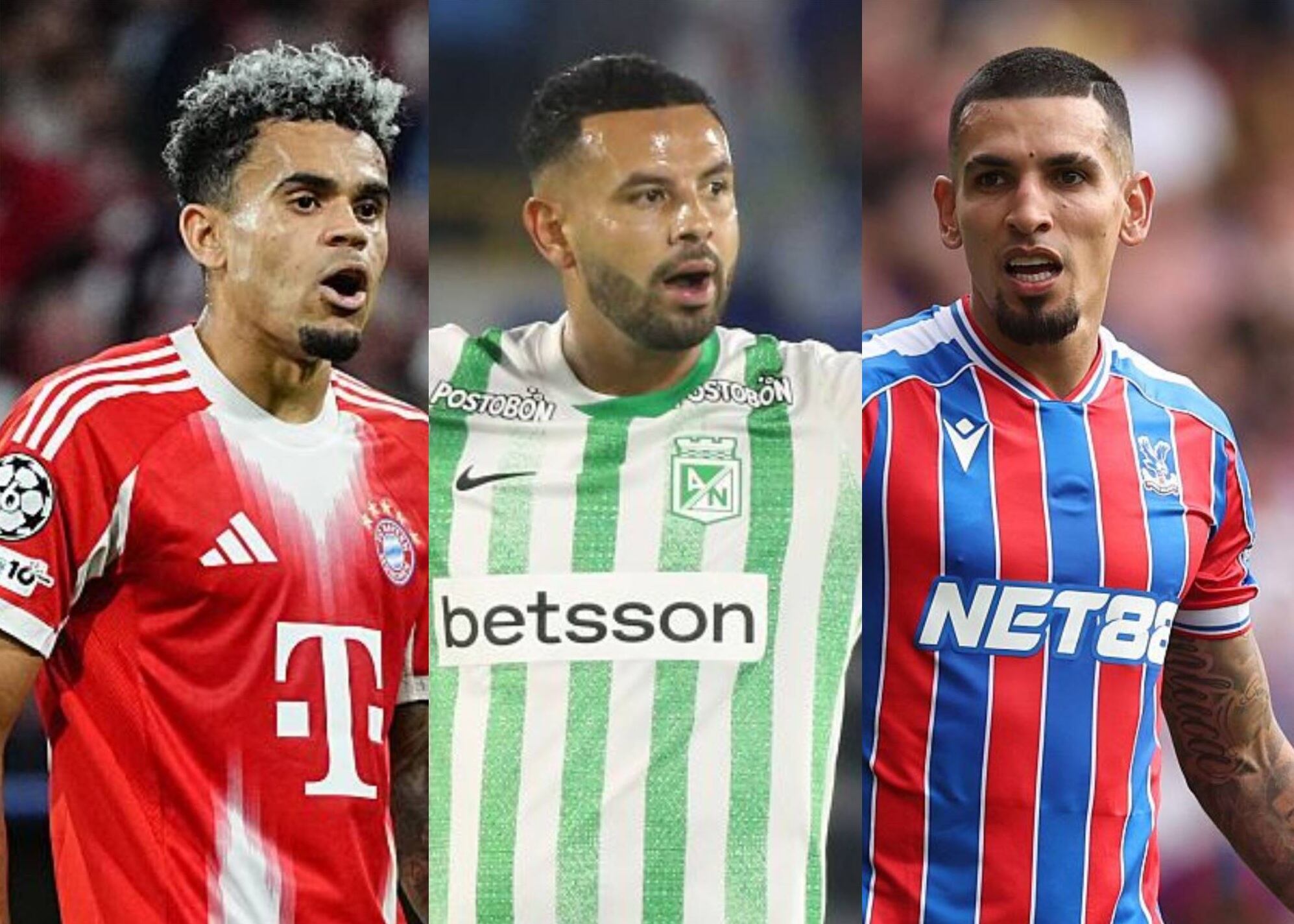 Luis Díaz, Edwin Cardona y Daniel Muñoz / Composición: Caracol Radio