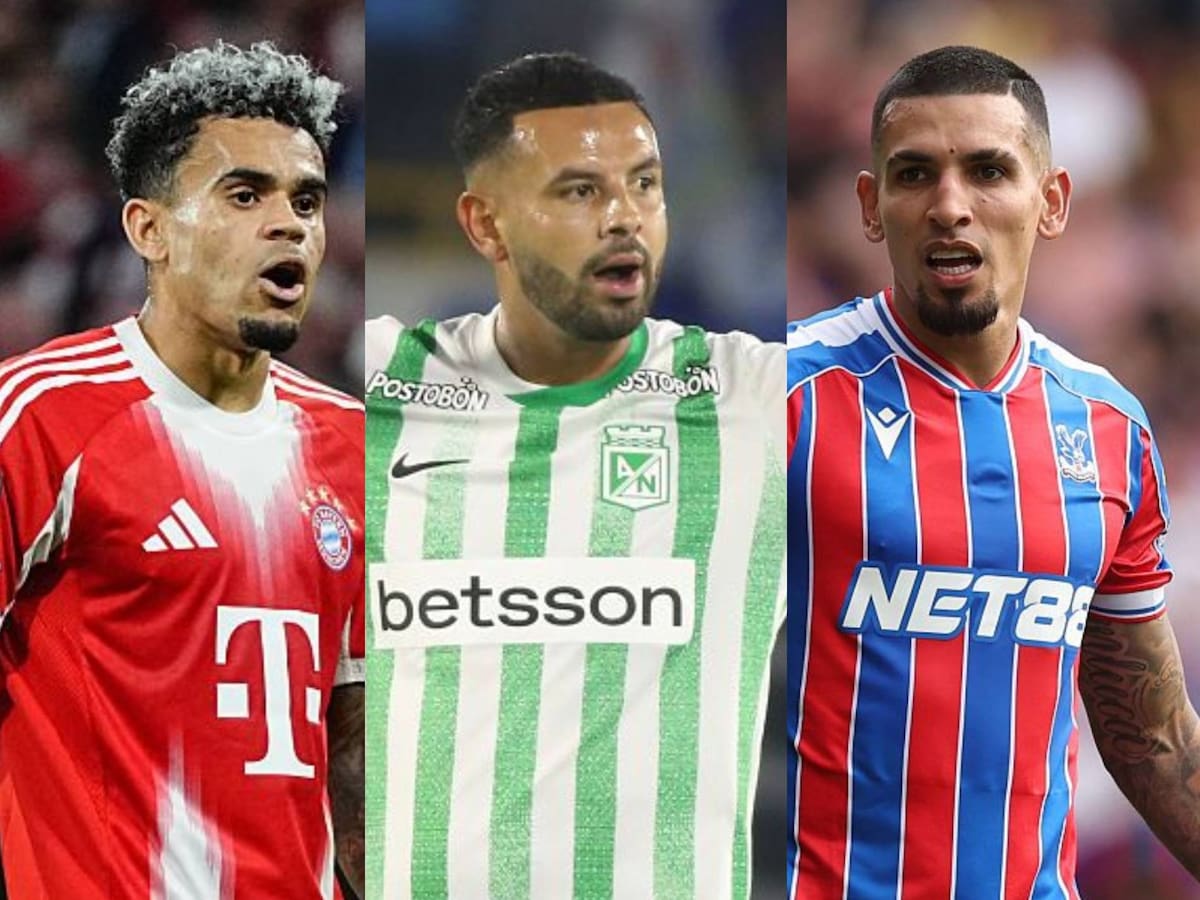 Díaz, Davinson, Muñoz, Cardona y más colombianos, entre los mejores del mundo en el último semestre