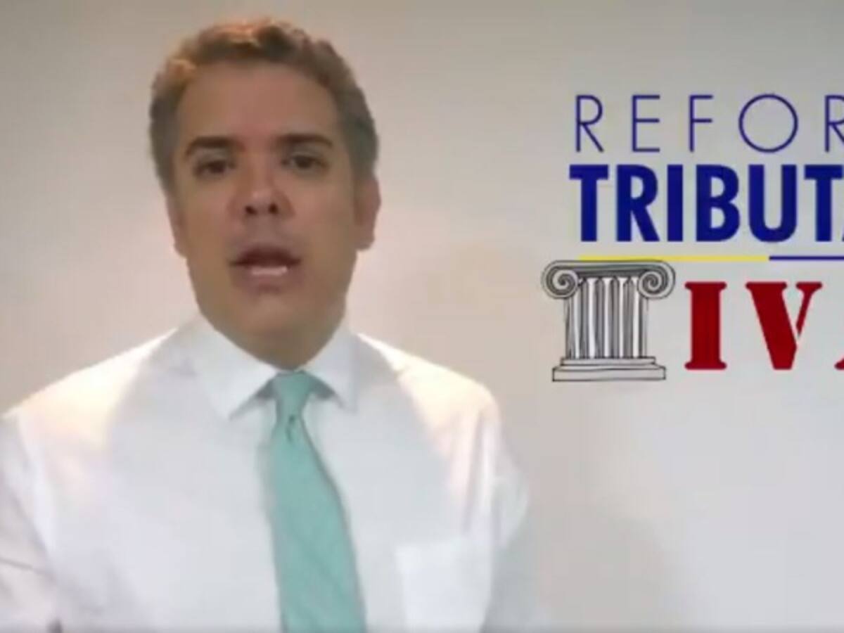 Las redes sociales "reviven" al Iván Duque en contra del IVA