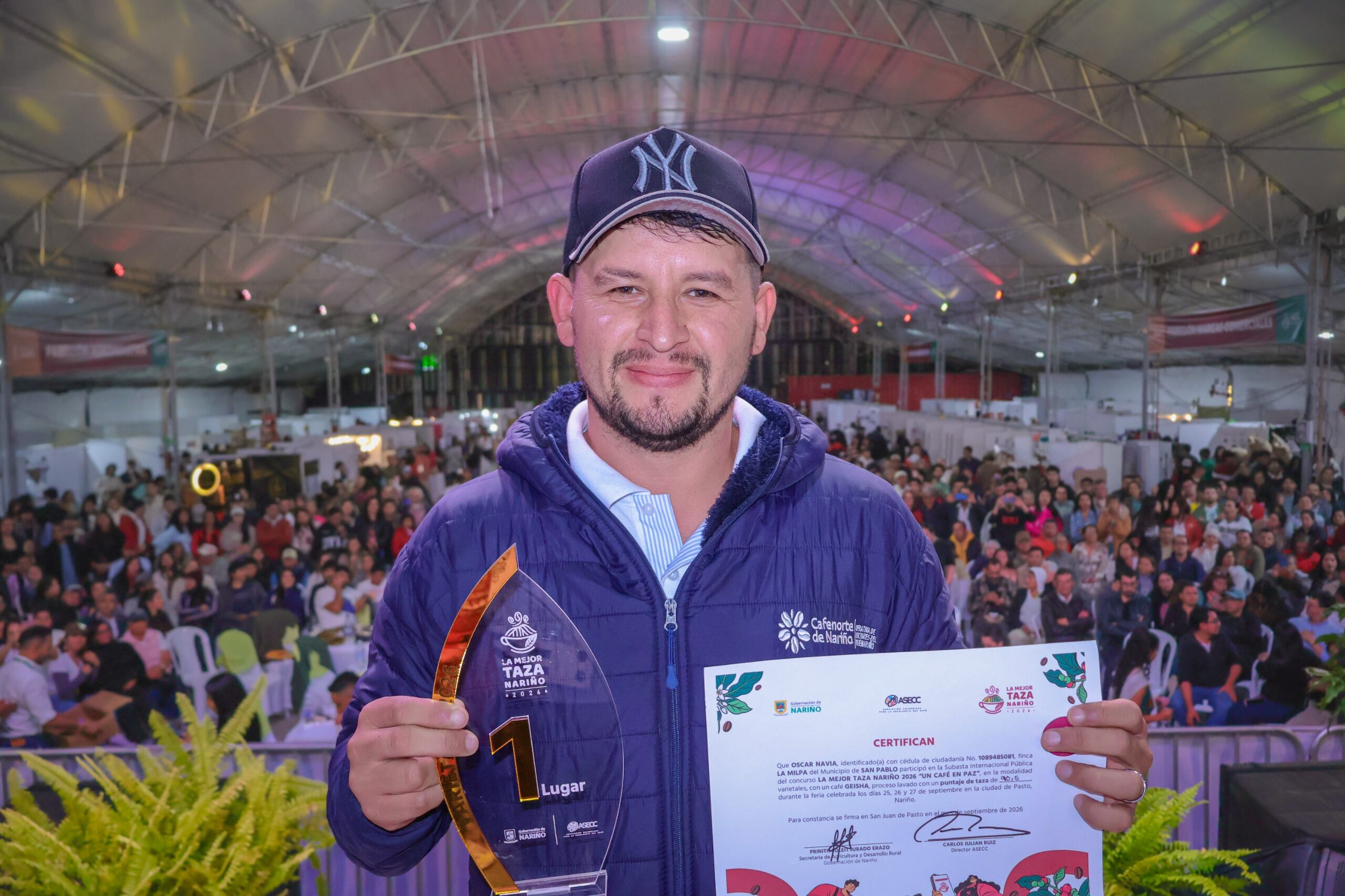 Cerró Feria la Mejor Taza de Nariño 2026- Foto: Gobernación de Nariño