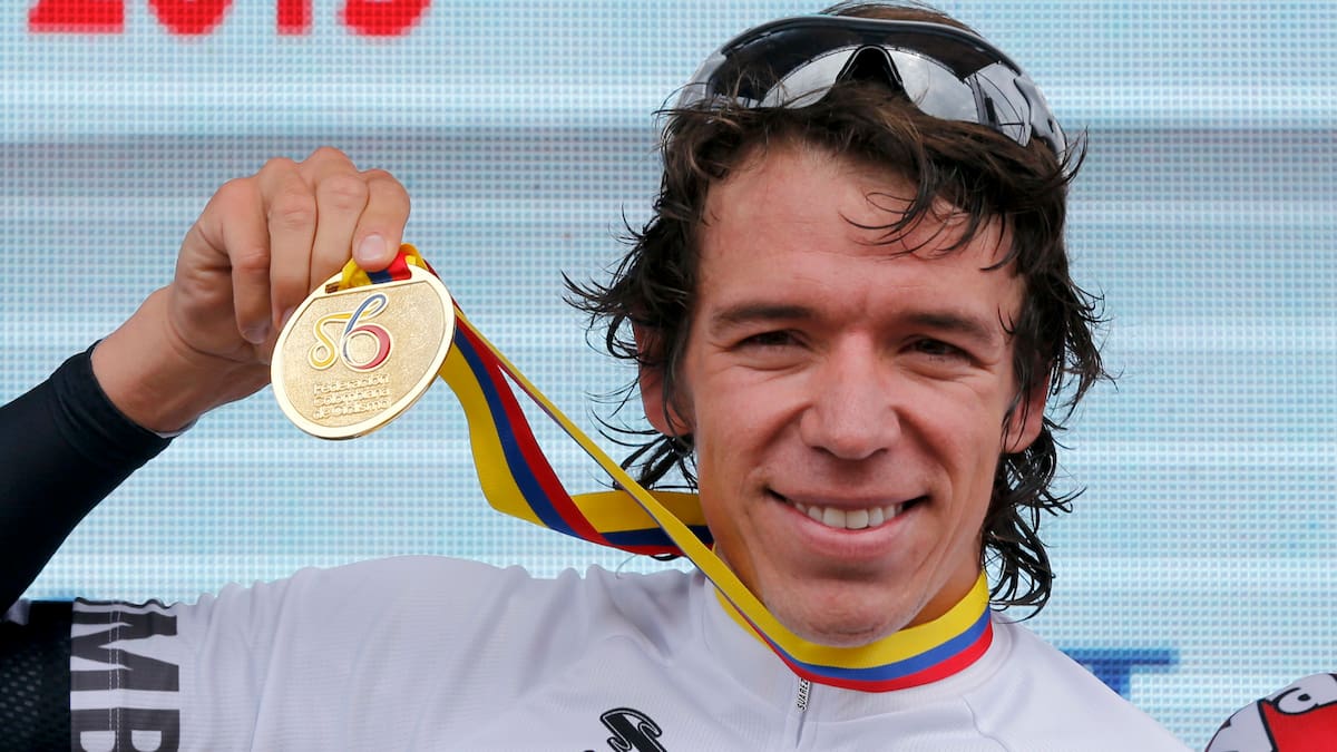Esta fue la primera carrera profesional que ganó Rigoberto Urán