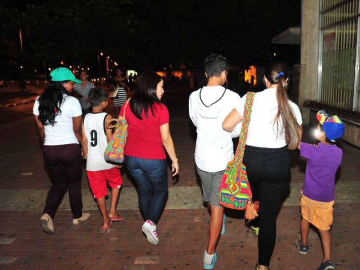 23 menores fueron encontrados en el Centro Histórico de Cartagena