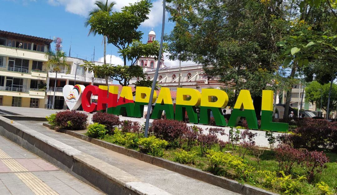 Parque del municipio de Chaparral