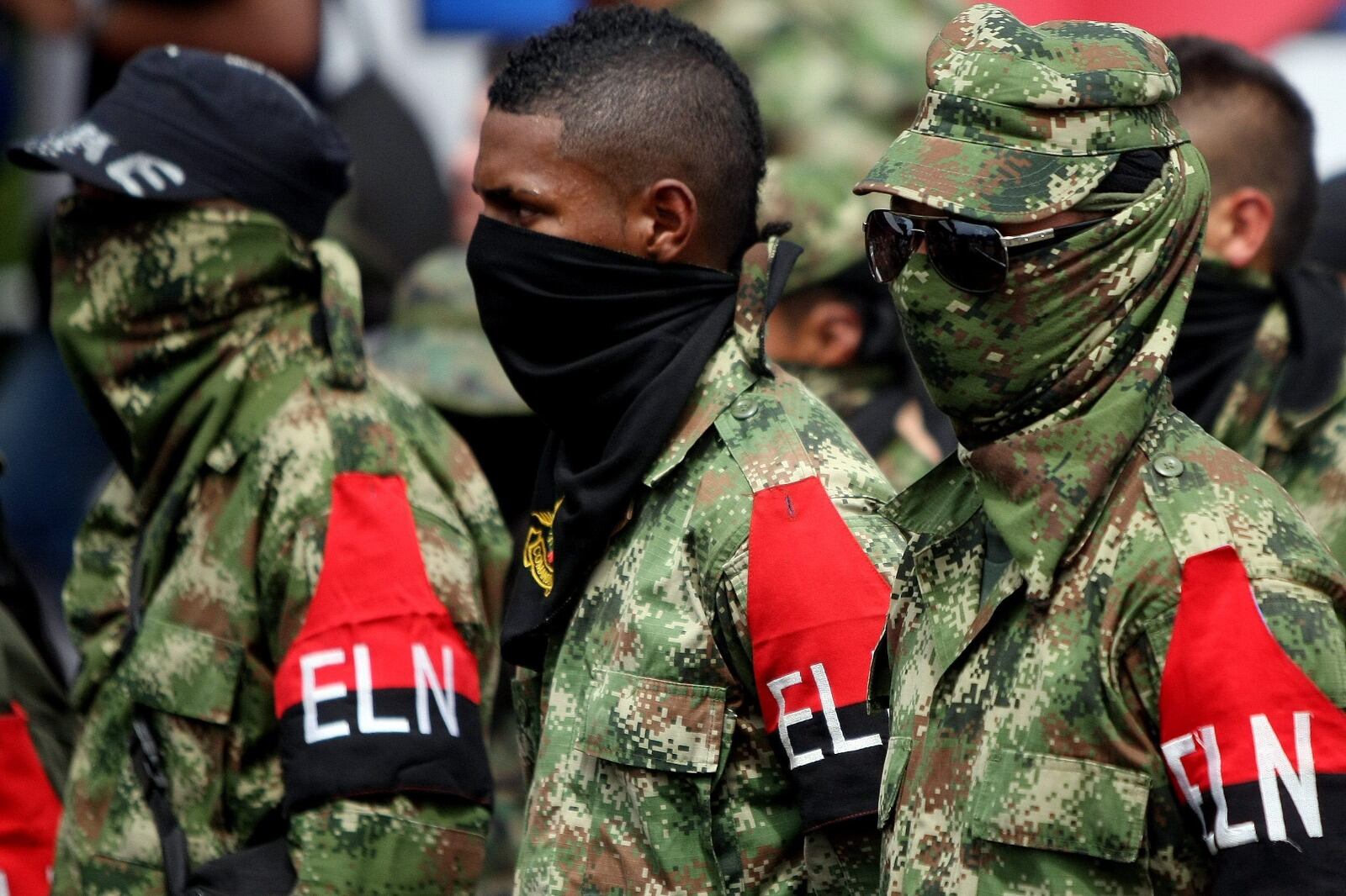 Integrantes del ELN imagen de referencia. Foto: Getty Images.